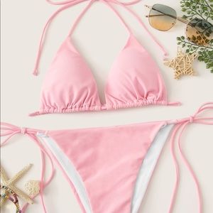 baby pink brand new bathing suit